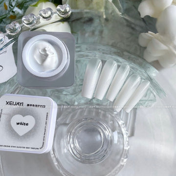 XiaoYing Stamping Gel – White Nail Stamping Gel