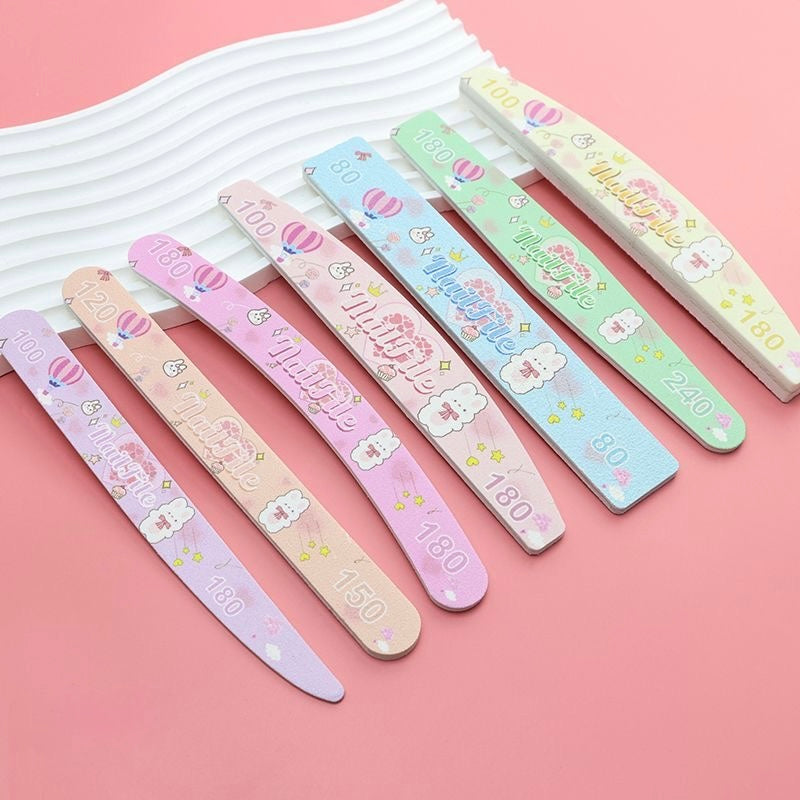 Double-Sided Nail File Set – 7pcs Shaping & Polishing Files