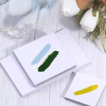 Disposable Nail Colour Mixing Paper – 50 Sheets Nail Art Palette