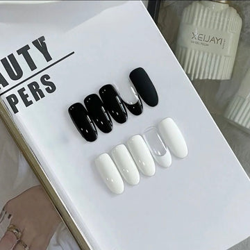XIAOYING Solid Nail Gel Series - Black&White