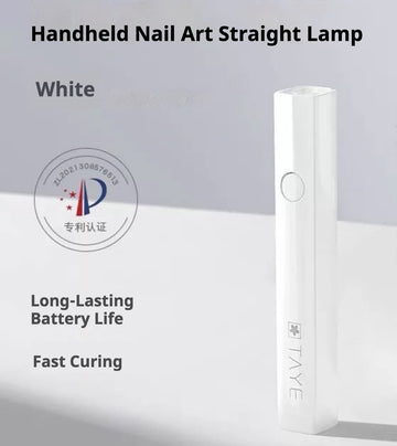 TAYE Handheld Nail Art Straight Lamp - WHITE