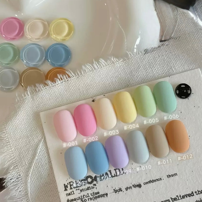 XIAOYING Island Sweetheart 12-Color Gel Polish Set
