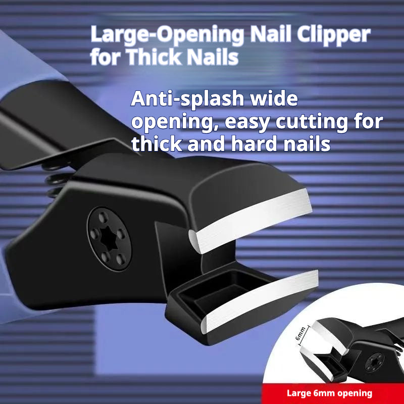 Large-Opening Nail Clipper for Thick Nails