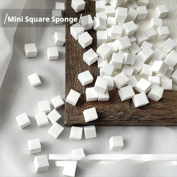 Mini Cube Sponge Pads - 100 per pack