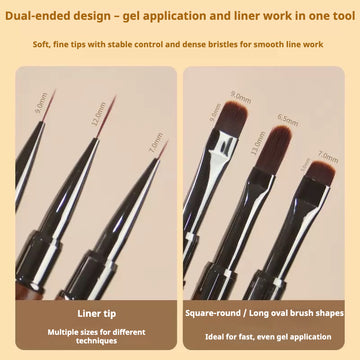 Dual-Ended Builder & Liner Nail Brush