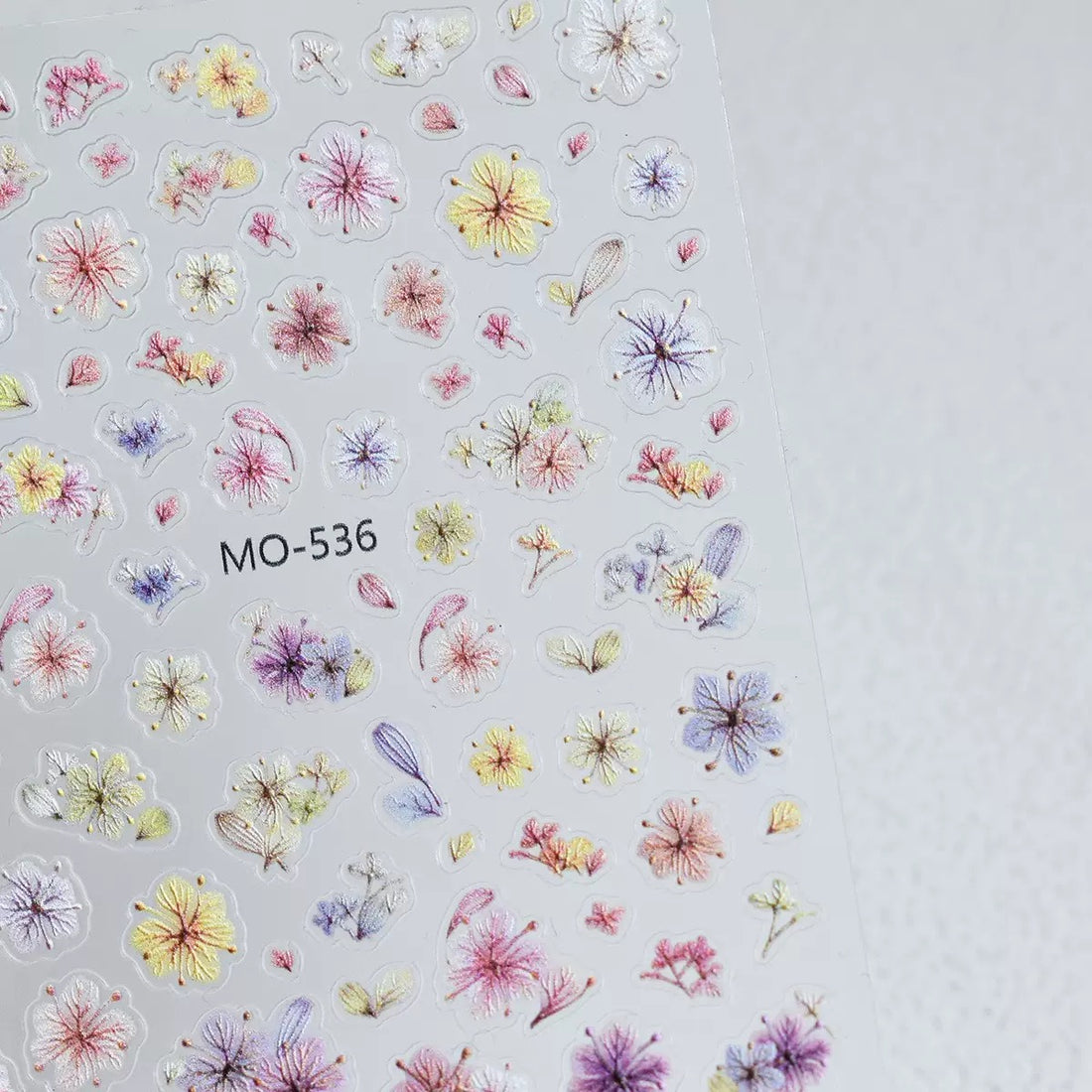 Dried Flower Nail Stickers – Floral Nail Art Decals