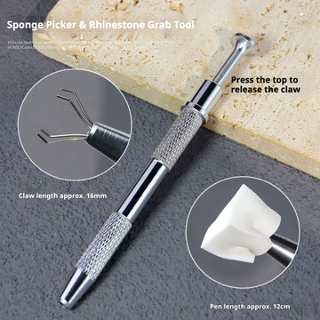 Sponge Picker & Rhinestone Grab Tool