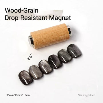 Wood-Grain Drop-Resistant Magnet