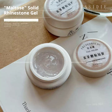 "Maltose" Solid Rhinestone Gel