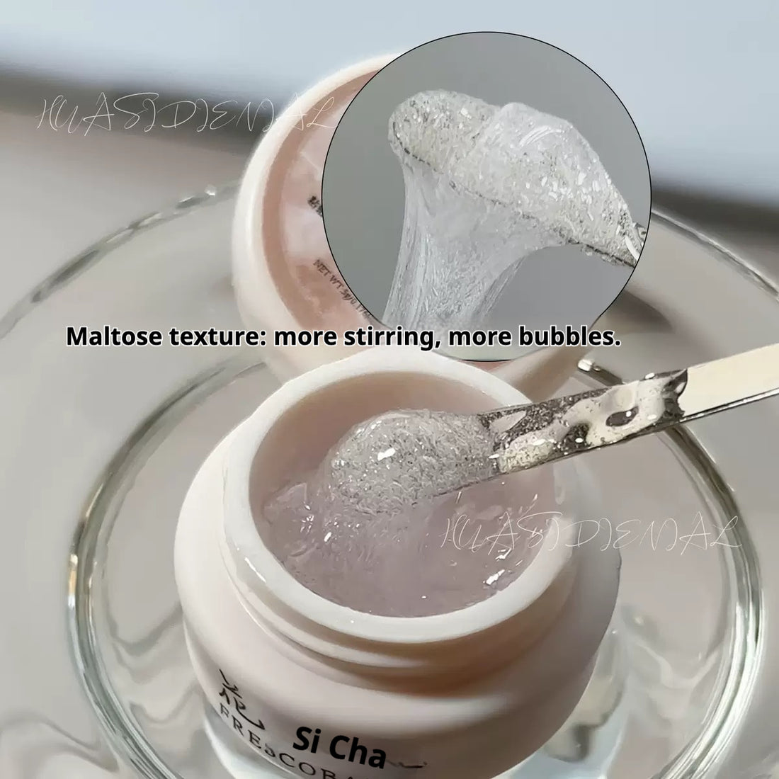 Maltose Solid Rhinestone Gel – Strong Hold Nail Charm Adhesive Gel