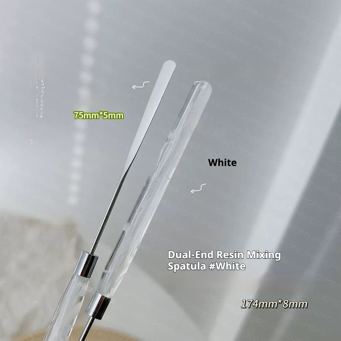 Dual-End Resin Mixing Spatula (2 Colors)