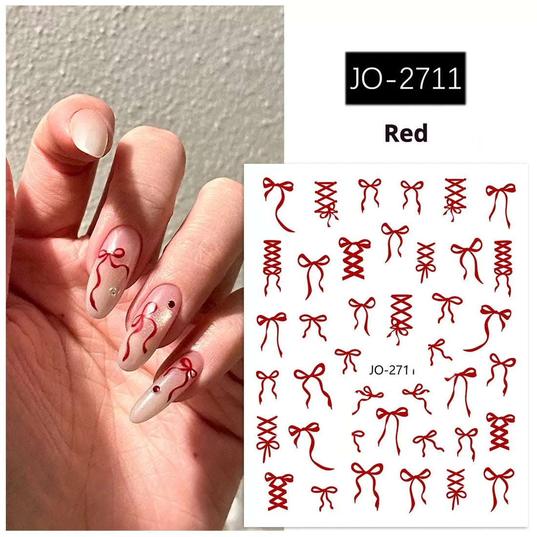 Nail Sticker Series - Mini Ribbon Bows