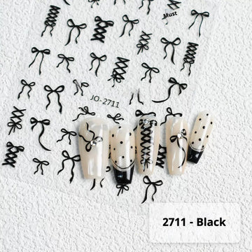 Nail Sticker Series - Mini Ribbon Bows