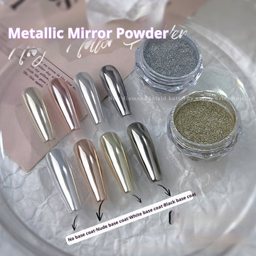 Metallic Mirror Powder - 3 Colors Avaliable