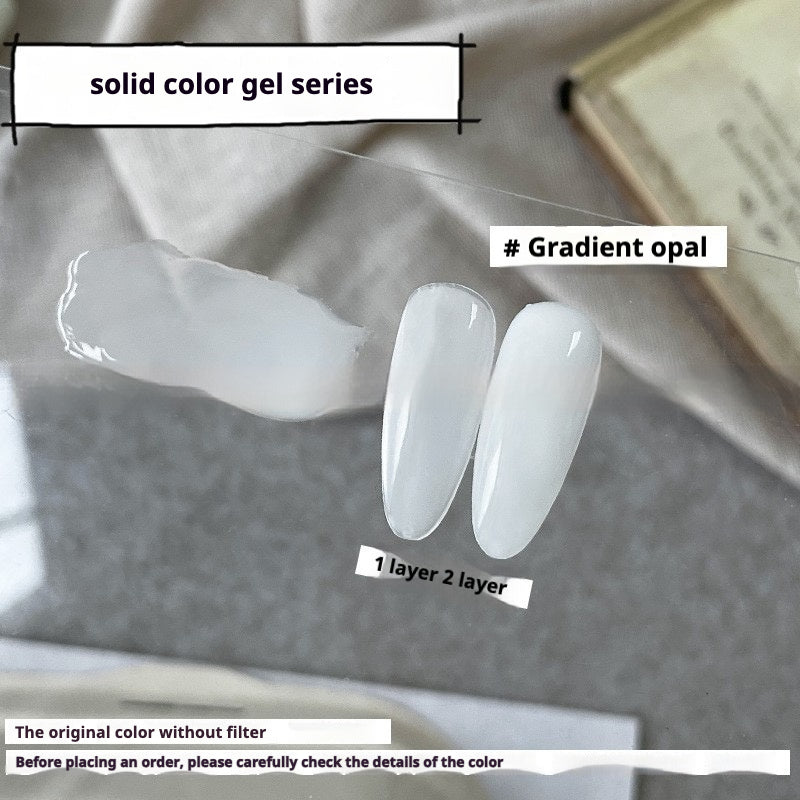 Half-Transparent Gel  – Gradient Opal