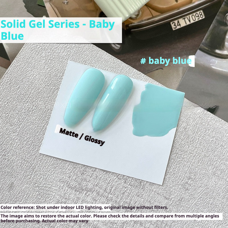 Solid Gel Series – Baby Blue