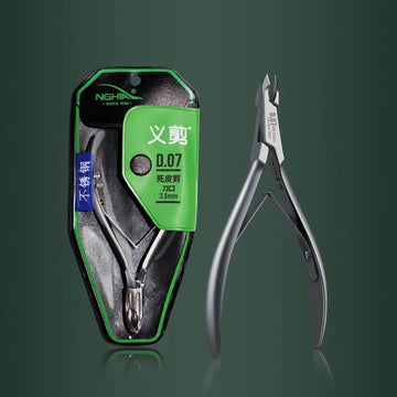 NGHIA Professional Cuticle Nipper D07 – 3.5mm Blade Precision Nail Tool
