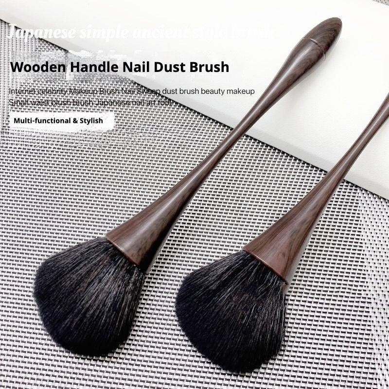 Wooden Handle Nail Dust Brush