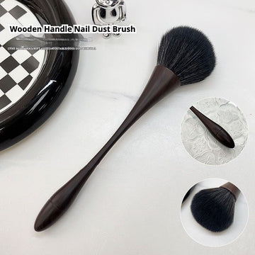 Wooden Handle Nail Dust Brush