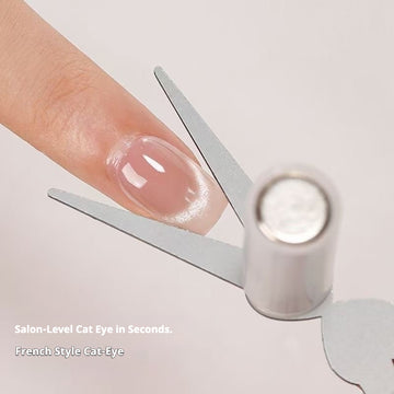 French-Style Cat Eye Magnet Nail Tool