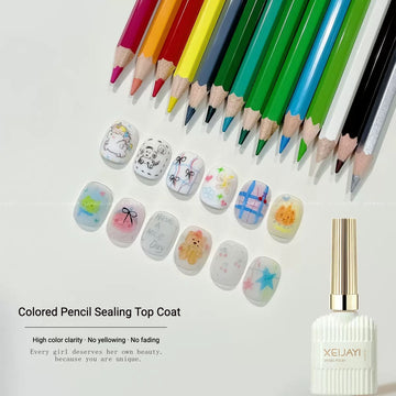 XIAOYING Functional Gel - Colored Pencil Sealing Top Coat