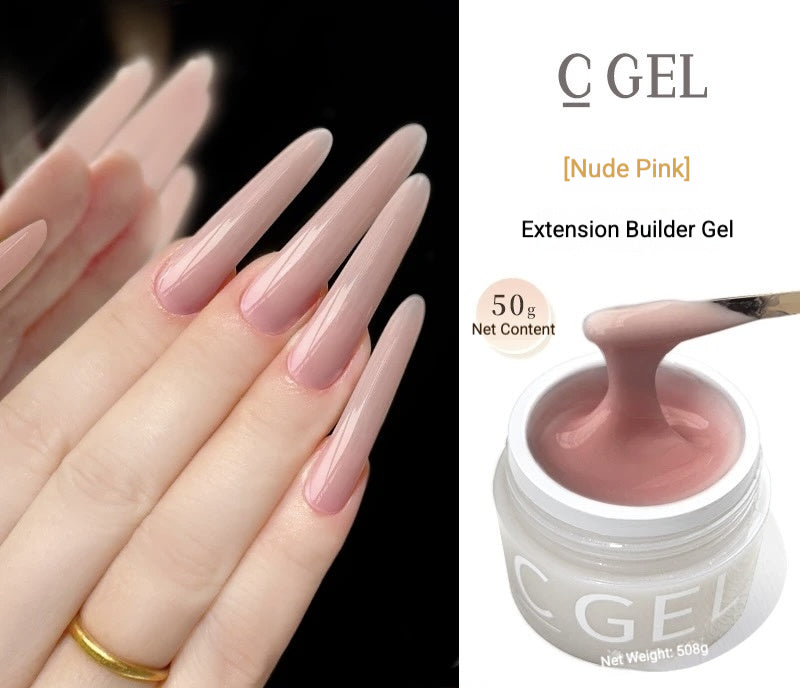 C GEL – 50g Jar Extension Builder Gel Series