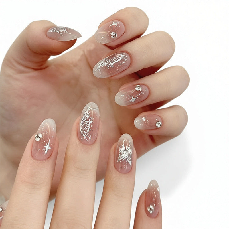Aurora Butterfly Nail Art Sticker