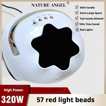 S12 Smart Sensor UV/LED Nail Lamp with Digital Timer Display