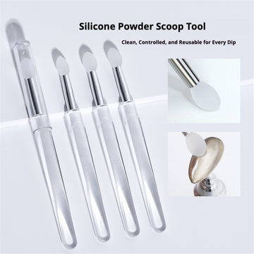 Silicone Powder Scoop Tool