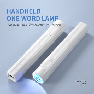Portable Handheld UV Nail Lamp – Fast Drying for All Gel Types