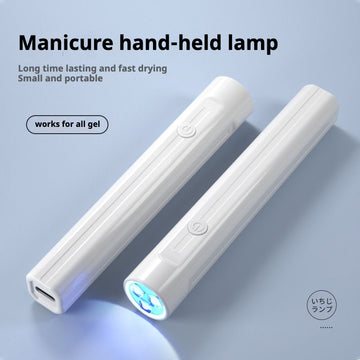 Portable Handheld UV Nail Lamp – Fast Drying for All Gel Types